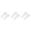 3Pcs Lightweight Double-Light Hand-Held Magnifying Glass for Children 4