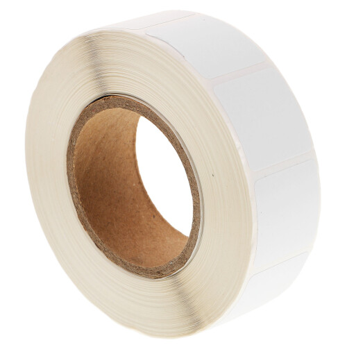Étiquettes Cible Blanches Carrées Auto-Adhésives