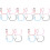20Pcs Plastic Toy Stethoscope for Kids Assorted Game 6