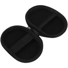 2Pcs Portable Grey Electronic Organizer Case Durable Eva Storage Pouch