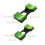 4Pièces Rangement Haltères Vert Double Étages Antidérapant 3
