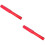 2Pcs Comfortable Red Rubber and Acrylic Singing Bowl Mallets for Home 6