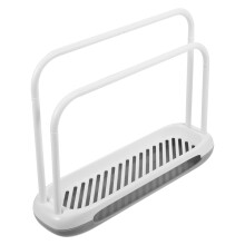 3St Wit Plastic Handdoekstandaard Met Opslag Voor En