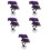 5Pcs Imitation Purple Bonsai Pine Tree Plastic Plant Decor 6