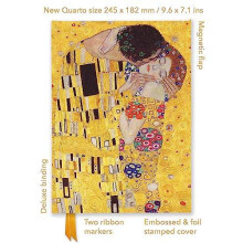 Gustav Klimt The Kiss Foiled Quarto Journal Other Book