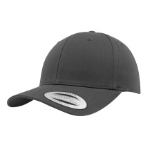 (One Size, Charcoal) Flexfit Classic Curved Snapback Baseball Cap