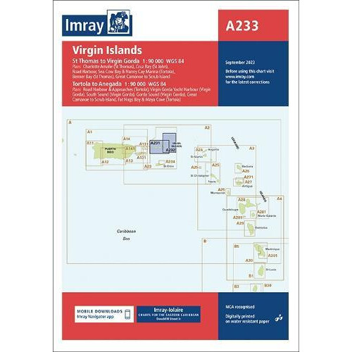 Imray Chart A233 by Imray Other Book