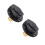 2Sets Camper Wasseranschluss Messing ABS Mit Rückschlagventil Schwarz 7