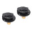 2Sets Camper Wasseranschluss Messing ABS Mit Rückschlagventil Schwarz 10