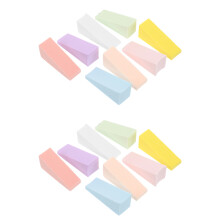 120Stk Nagelschwämme Multicolor Für Nail Art Und Make-Up Blender Weich