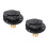 2Sets Camper Wasseranschluss Messing ABS Mit Rückschlagventil Schwarz 4