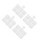 4Sets Flechtplatten Mit Stiften, DIY Webscheiben Set 9