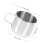 3Stk Silber Kleine Kaffeekännchen Für 3