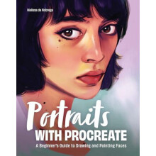 Portraits with Procreate by Melissa De Nobrega Paperback Book