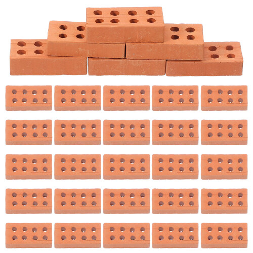 250Pièces Mini Simulées Marron Pour Assemblage DIY Loisirs 1