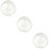 3Pièces Boules Transparentes En Pour Jonglage Et Spectacles 10