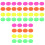 120Pièces Étiquettes Prix Couleurs Vives Forme Explosion 3