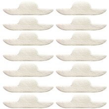 60Pièces Transpiration Absorbants Blancs Pour Usage Estival