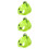3Pièces Chat Type Gilet Vert Ajustable Sécurisé Respirant 4
