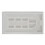 Plateau De Bracelets Perles En Plastique Durable Gris 1