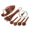 1Set Viool Accessoires Set Met Stemknoppen En Kinsteun 1