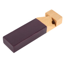 3Pièces Sifflet Bois Violet Enfant Instrument Éducatif