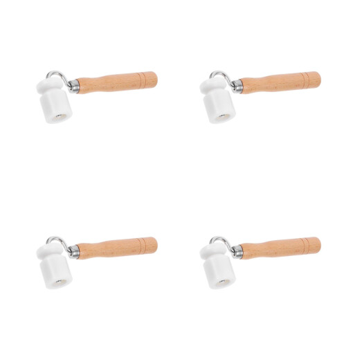 4Pcs Seam Roller Set with Beech Wood Handle for Smooth Wallpaper Edges 2