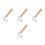 4Pcs Seam Roller Set with Beech Wood Handle for Smooth Wallpaper Edges 4