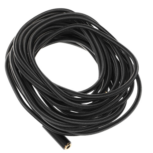 4Pcs Copper Headphone Wire Extension Cable Black Durable for Earphones