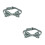 2Pcs Safe Comfortable Kids Bow Ties Polyester St. Patrick's Day Fun 6