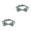 2Pcs Safe Comfortable Kids Bow Ties Polyester St. Patrick's Day Fun 4
