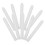 36Pcs Easy-Wipe White Chalk Pencils for Blackboard and Sidewalk 2