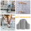 10Pcs Lightweight Plastic Crutch Connectors for Underarm Support Grey 5