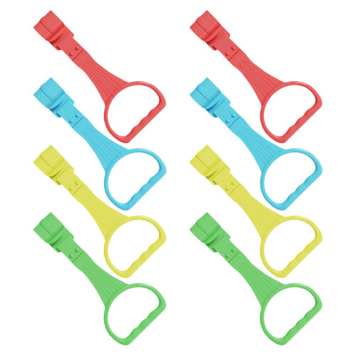 48Pièces Anneaux Bébé Assortis Plastic Aide Motricité 2