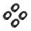 4Pcs Copper Headphone Wire Extension Cable Black Durable for Earphones 6