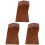 3Pcs Chocolate Kitchen Storage Tool Cutter Holder Rack 2