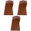 3Pcs Chocolate Kitchen Storage Tool Cutter Holder Rack 3