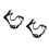 2Pcs Y-Shaped Chin Straps Black Polyester Hard Hat Accessories 8
