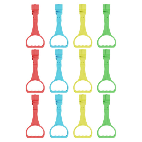 48Pièces Anneaux Bébé Assortis Plastic Aide Motricité 1