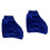 2Pairs Portable Dark Blue Skating Boot Sleeve Covers Polyester Fabric 4