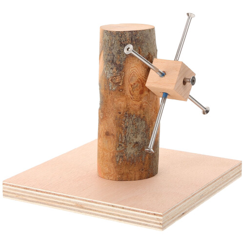 3Pcs Multi-Functional Wooden Hamster Windmill Wheels Small Pet Toys