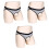 3Pcs Ergonomic Grey Protective Underwear After Daily Use 3