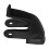 4Sets Universal Inline Skate Rubber Brake Pads Black for Roller Skates 3