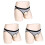 3Pcs Ergonomic Grey Protective Underwear After Daily Use 2