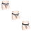 3Pcs Ergonomic Grey Protective Underwear After Daily Use 9