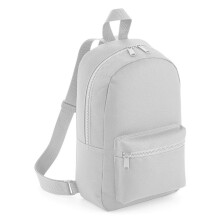 (One Size, Light Grey) Bagbase Mini Essential Backpack/Rucksack Bag
