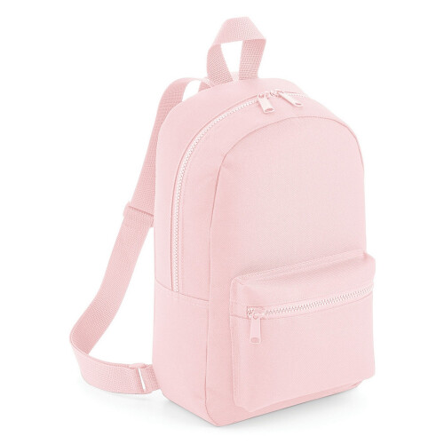 BagBase (One Size, Powder Pink) Bagbase Mini Essential Backpack/Rucksack Bag