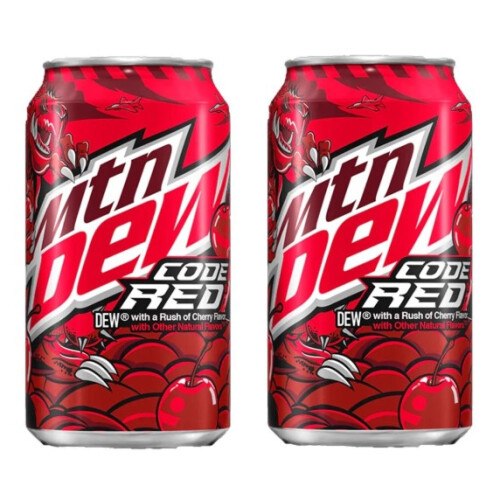 MountainCode Red Cherry Drink 355ml (Pack of 24) 1