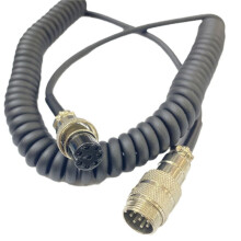 8-Core Aviation  Walkie-Talkie Microphone Extension Cable for  FT-1000 FT-2000 FT-847 B035   CB