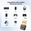 USB Bluetooth6.0 Adapter Bluetooth6.0 Receiver Transmitter USB Dongle for  Keyboard Mouse Headphone Speaker 8